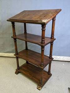 lot 73 image: Vintage Wood Lectern