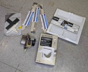 lot 189 image: Exhaust Hood, T-Connectors, Ceiling Vent, Motor, etc.
