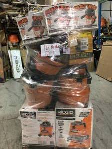 Lot of assorted wetdry vacs Various conditions Customer Returns See Pictures