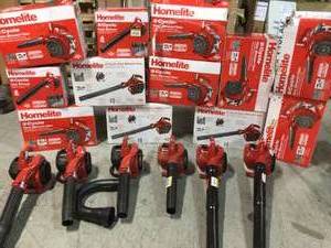 Lot of Homelite Blowers Various Conditions Customer Returns See Pictures