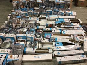 Lot of assorted Moen bathroom Accessories Various Conditions Customer Returns See Pictures