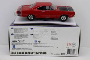 lot 76 image: American Mint Premium Edition 127 1969 Dodge Coronet Superbee