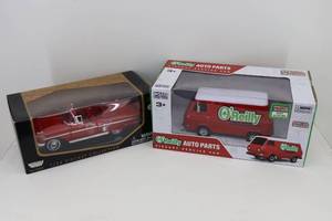 lot 86 image: Motor Max 124 Impala & Oreilly Auto Parts Van
