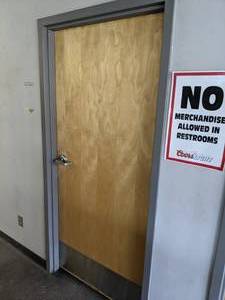 lot 138 image: Three Commercial Locking Doors