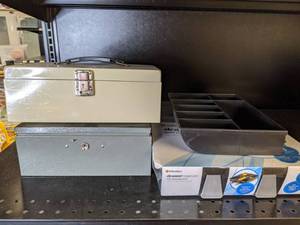 lot 114 image: Drawer Organizers & Cash Boxes