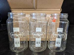 lot 117 image: Deep Eddy Vodka Mason Jars (12)