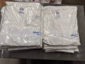 lot 112 image: (13) Admiral Nelsons Spiced Rum Tees L and XL