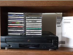 Symphonic 5-Disc CD Changer With Remote