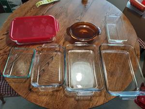 Pyrex & Anchor Casseroles