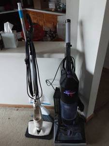 Fantom Vacuum Cleaner, Haan Foot Sanitizer & Broom With Dust Pan