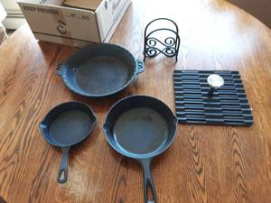 Cast Iron Pans