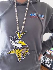 Hand Beaded Viking Necklace