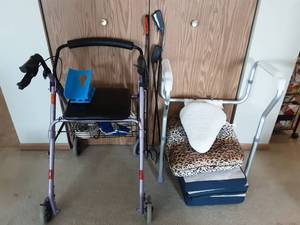 Walker, Bed Rail, Cushions, More