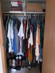 Contents Of Mens Closet XL