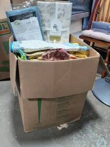 lot 47 image: Large Box Of Table Linens