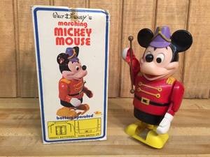 lot 91 image: Vintage Walt Disneys Marching Mickey Mouse