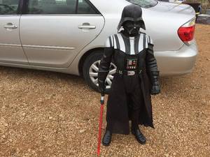 lot 104 image: 2015 Jakks Pacific Darth Vader