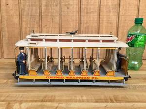 lot 119 image: Bachmann G Scale Streetcar