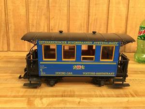 lot 120 image: LGB G Scale Powered Dining Car