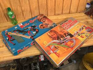 lot 144 image: 2 Vintage Roller Coaster Battery Op Toys