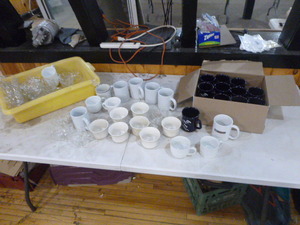 lot 60 image: Coffee and Tea Cups
