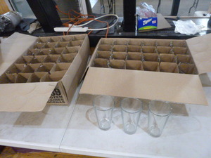 lot 68 image: 67 Beer Glasses