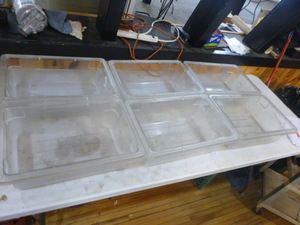 lot 79 image: 6 Storage Bins