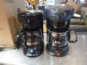 lot 103 image: 4 4-Cup Coffee Makers
