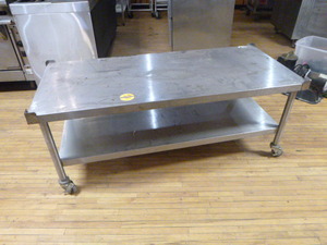 lot 118 image: Stainless Equipment Table