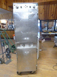 lot 127 image: Double Food Warming Cabinet