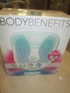 body benifits bubbling foot spa ...