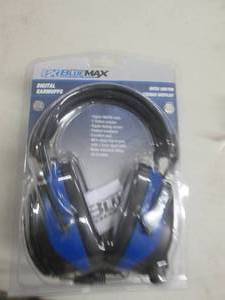 blumax digital earmuffs with amfm ...