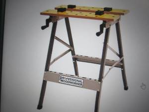 portable folding work bench ...