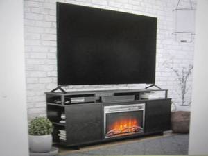ameriawood tv stand wth fireplace i...