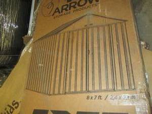 ezee shed steel storage 8x7 ...