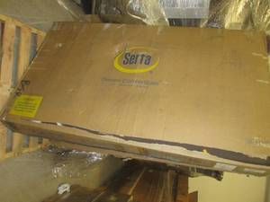 serta dream convertibles brown couc...