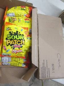 sour patch kids extreme 2 cases of ...