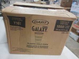 case of galaxy plastic cold cups 10...