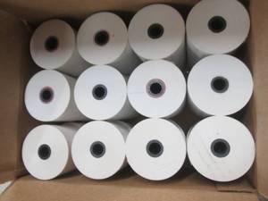 case of 24 thermal paper rolls ...