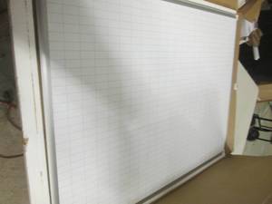 mag plan board 1x2 grid 48x36 white...