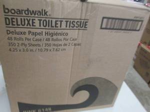 case of boarwalk deluxe toilet tiss...