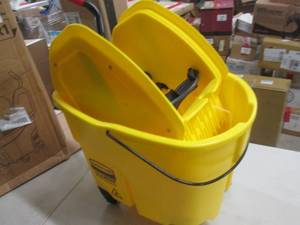 rubbermaid mop bucket yellow ...