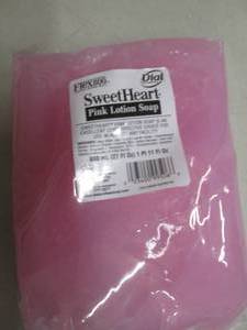12 dial sweetheart pink lotion soap...