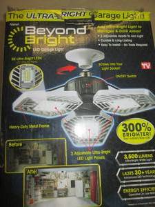 beyond bright LED garage light ...