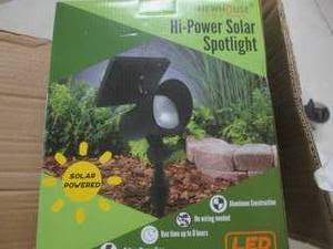 2 new house hi-power LED solar ligh...