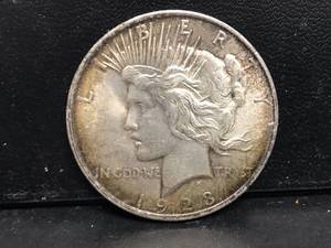 lot 6 image: 1923 P Peace Dollar