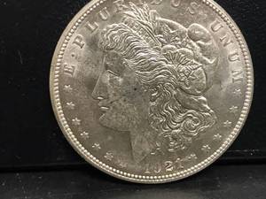lot 20 image: 1921 S Morgan Dollar