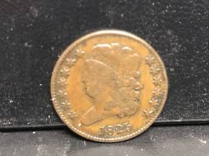 lot 29 image: 1825 Half Cent Classic Head