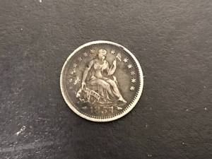 lot 35 image: 1854 Half Dime