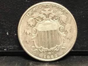 lot 40 image: 1883 Nickle
